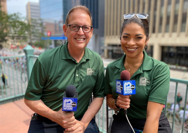 WISN Kent Wainscott and Toya Washington Bucks